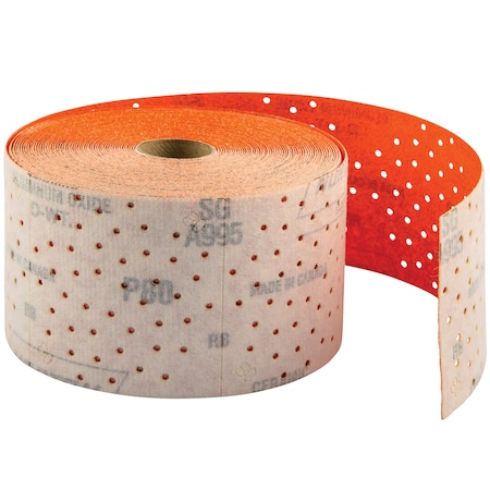 Norton Abrasives Cyclonic Paper Perforated H&L Vacuum Roll A995 Ceramic Alumina P80 Grit 69957308899